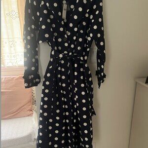 Anthropologie Jacket, Navy and Blue Small